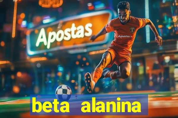 beta alanina aumenta a pressao